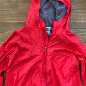 Unisex Red Columbia Windbreaker